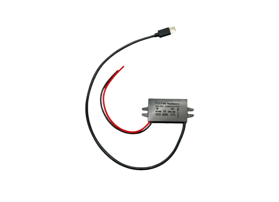 Sprieguma pārveidotājs Fulree DC-DC – Augstas efektivitātes pārveidotājs (10-90V -> 5V 3A)