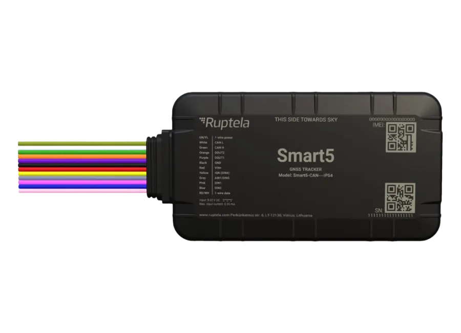 RUPTELA Smart5 4g gps izsekotājs