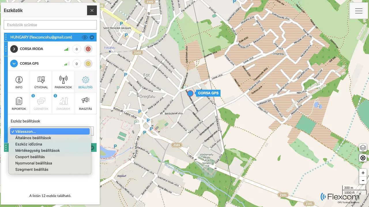 Ierīces iestatījumi
