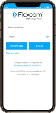 Flexcom mobilā izsekošanas programmatūra
